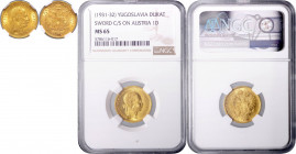 FRANZ JOSEPH I (1848 - 1916)&nbsp;
1 Ducat with counter mark, 1915, Früh 1274&nbsp;

UNC | UNC , NGC MS 65 | Mimořádný exemplář! | Extraordinary sp...
