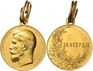 RUSSIA&nbsp;
Gold medal Nicholas II of Russia (1894 - 1917), b. l. (1894), 24,18g, původní závěs, 30 mm, Diak 1138&nbsp;

UNC | UNC