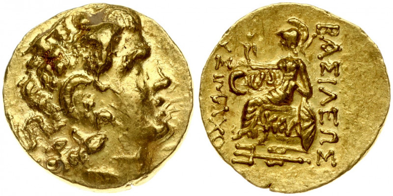 Greece THRACIA 1 Gold Stater (88-86BC) Lysimachos (323-281 BC). Tomis ca. 88-86 ...