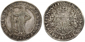 Germany BRUNSWICK-WOLFENBÜTTEL 1 Thaler 1609 Heinrich Julius(1589-1613). Obverse: Helmeted 11-fold arms with central shield of Halberstadt arms. Rever...