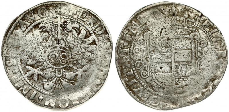 Germany Emden 28 Stuber (1624-1637). Ferdinand II (1619-1637). Obverse: Crowned ...