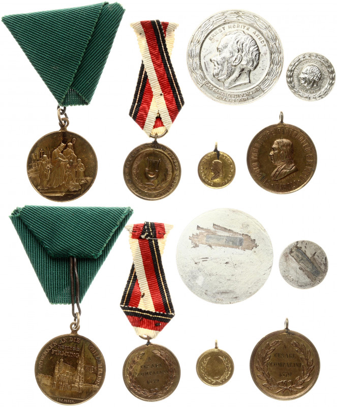 Germany Awards Medal (1955) Ernst Moritz Arndt With Miniature & Europe 4 Awards ...