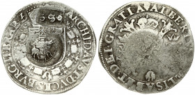 Russia 1 Jefimok 1655 - Spanish Netherlands BRABANT 1 Patagon (1612-21) Antwerp. Alexei Michailowitsch(1645-1676). Overstruck on one. With two counter...