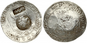 Russia 1 Jefimok 1655 Netherlands ZEELAND 1 Nederlandse Rijksdaalder 1621 Alexei Michailowitsch(1645-1676). Overstruck on one. With two counterstamps ...
