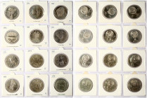 Russia USSR Commemorative Coins 1 Rouble (1965-1984). Obverse: National arms. Reverse: Value and date. Copper-Nickel-Zinc. Copper-Nickel. Lot of 12 Co...