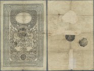 Turkey: 20 Kurush ND(1850-51) 7th emmision, 1st issue, Sign. Mehmed Halid, handwritten signatures in Siyakit skript, P.22 (catalog Mehmed Garciroglu M...