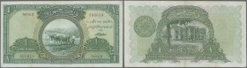 Turkey: 1 Livre L. AH1341 (1926), series 2, P.119, still strong paper with several folds and some spots, Condition: F+