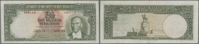 Turkey: 2 1/2 Lirasi L. 1930 (1937-1939) ”Atatürk” - 2nd Issue, very nice condition with some vertical folds and minor spots, tiny tear at upper margi...