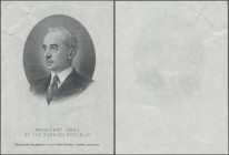 Turkey: Bradbury & Wilkinson Vignette with the Portrait of President Inönü as later printed on the 50 Kurus L. 1930 (1940-1944) P.133 with two tiny pi...