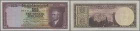 Turkey: 2 1/2 Lirasi L. 1930 (1942-1947) ”İnönü” - 3rd Issue, P.140, exceptional condition with a few vertical and horizontal folds and a few minor sp...
