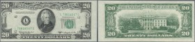 United States of America: 20 Dollars series 1950 D with signature Granahan & Dillon and code letter ”L” for the Federal Reserve Branch in San Francisc...