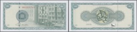 Testbanknoten: Serbia: Test Note of ZIN, state printing works of Serbia, ”104 Units” offset print on paper with watermark of the company, individual s...