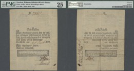 Sweden: 8 Schillingar Banco 1840 P. A100b, PMG graded 25 Very Fine.