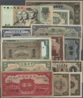 China: large lot of about 650 banknotes containing different issues in different conditions and numbers, the condition ranges from poor/G to UNC. So a...