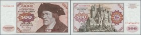 Deutschland - Bank Deutscher Länder + Bundesrepublik Deutschland: 500 DM 1980 mit copyright, Ro.290a in kassenfrischer Erhaltung ÷ Germany Federal Rep...