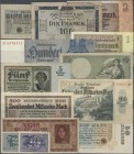 Deutschland - Sonstige: Schachtel mit 470 Banknoten Deutschland beginnend mit den Reichsbankausgaben ab etwa 1906, Inflation, Deutsches Reich, DDR, fr...