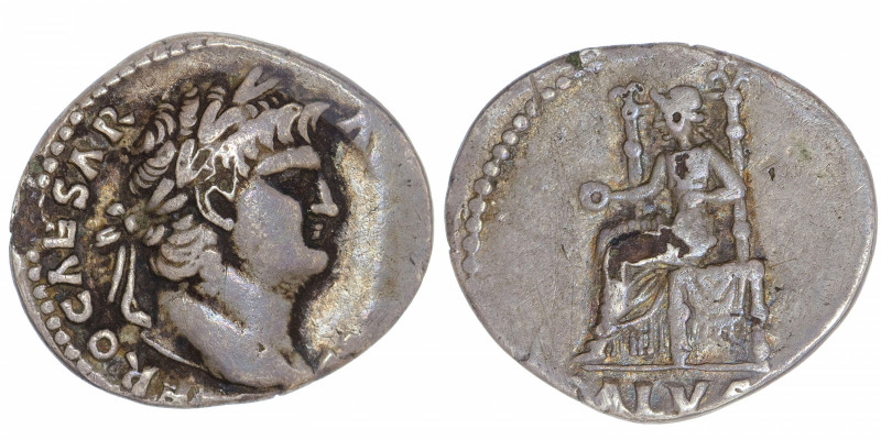 EMPIRE ROMAIN
Néron (54-68). Denier 65-66, Rome.
C.314 - RIC.60 ; Argent - 2,5...