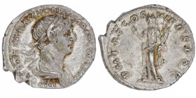 EMPIRE ROMAIN
Trajan (98-117). Denier 114-117, Rome.
C.278 - RIC.343 ; Argent - 3,27 g - 17 mm - 6 h 
Superbe.