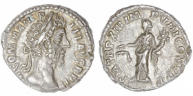 EMPIRE ROMAIN
Commode (177-192). Denier 188, Rome.
C.538 - RIC.164 ; Argent - 3,90 g - 17 mm - 12 h 
Presque Superbe.