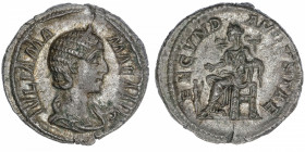 EMPIRE ROMAIN
Julia Mamaea (+235). Denier 232, Rome.
C.6 - RIC.332 ; Argent - 3,59 g - 19 mm - 6 h 
Superbe.