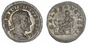 EMPIRE ROMAIN
Maximin (235-238). Denier 235-236, Rome.
C.85 - RIC.14 ; Argent - 3,36 g - 19,5 mm - 6 h 
Superbe à Fleur de coin.