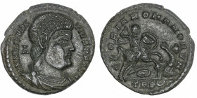 EMPIRE ROMAIN
Magnence (350-353). Maiorina 350, Trèves.
RIC.271 ; Cuivre - 4,96 g - 23 mm - 12 h 
Superbe patine. Superbe.