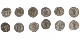 EMPIRE ROMAIN
Gordien III (238-244). Lot de 6 antoniniens, Gordien III (2), Trébonien Galle, Gallien et Postume (2).
Argent - 20 mm 
Bon lot de 6 a...