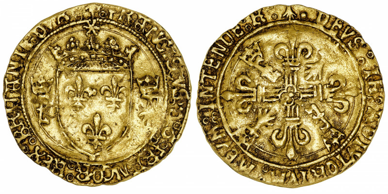 FRANCE / CAPÉTIENS
François Ier (1515-1547). Écu d’or au soleil de Bretagne, 2e...