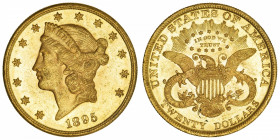 USA
République fédérale des États-Unis d’Amérique (1776-à nos jours). 20 dollars Liberty 1895, Philadelphie.
Fr.177 ; Or - 33,43 g - 34 mm - 6 h 
S...