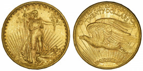 USA
République fédérale des États-Unis d’Amérique (1776-à nos jours). 20 dollars Saint-Gaudens 1915, S, San Francisco.
Fr.185 ; Or - 33,44 g - 34 mm...
