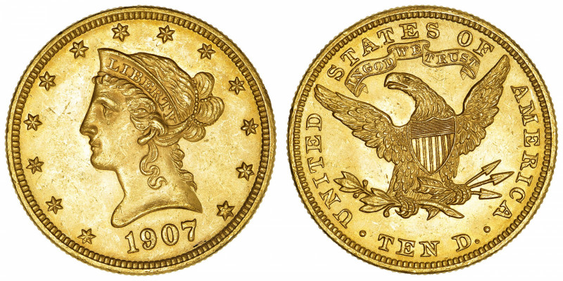 USA
République fédérale des États-Unis d’Amérique (1776-à nos jours). 10 dollar...