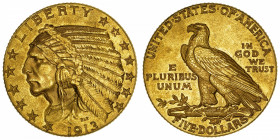 USA
République fédérale des États-Unis d’Amérique (1776-à nos jours). 5 dollars Indien 1913, Philadelphie.
Fr.148 ; Or - 8,33 g - 21,6 mm - 6 h 
TT...