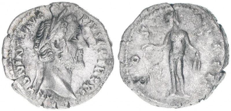 Antoninus Pius 138-161
Römisches Reich - Kaiserzeit. Denar. COS IIII
Rom
2,81g
K...