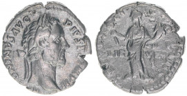 Antoninus Pius 138-161
Römisches Reich - Kaiserzeit. Denar. Liberalitas
Rom
3,19g
s/ss