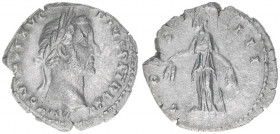 Antoninus Pius 138-161
Römisches Reich - Kaiserzeit. Denar. COS IIII
Rom
3,15g
Kampmann 35.72
ss
