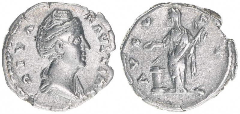 Faustina Maior +141 Gattin des Antoninus Pius
Römisches Reich - Kaiserzeit. Dena...