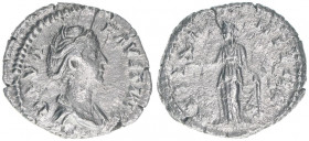 Faustina +141 Gattin des Antoninus Pius
Römisches Reich - Kaiserzeit. Denar. AETERNITAS
Rom
2,60g
Kampmann 36.26
ss