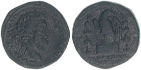 Marcus Aurelius 161-180, Provinzen
Römisches Reich - Kaiserzeit. Bronzemünze. Adler auf Podest
15,41g
ss