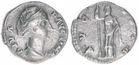 Faustina Minor +176 Gattin des Marcus Aurelius
Römisches Reich - Kaiserzeit. Denar. AVGVSTA
Rom
3,28g
RIC 493
ss