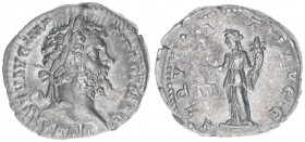 Septimius Severus 193-211
Römisches Reich - Kaiserzeit. Denar. AEQVITATI AVGG
Rom
3,50g
Kampmann 49.37
ss+
