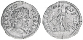 Septimius Severus 193-211
Römisches Reich - Kaiserzeit. Denar. P M TR P XVIII COS III P P
Rom
2,38g
Kampmann 49.149
ss/vz