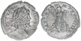 Septimius Severus 193-211
Römisches Reich - Kaiserzeit. Denar. PART MAX P M TR P VIIII
Rom
3,00g
RIC 153
ss