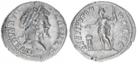 Septimius Severus 193-211
Römisches Reich - Kaiserzeit. Denar. RESTITVTOR VRBIS
Rom
3,19g
RIC 140
ss