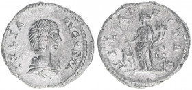 Julia Domna +217 Gattin des Septimius Severus
Römisches Reich - Kaiserzeit. Denar. HILARITAS
Rom
2,78g
Kampmann 50.23
ss+
