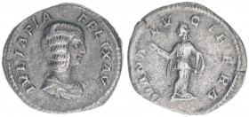 Julia Domna +217 Gattin des Septimius Severus
Römisches Reich - Kaiserzeit. Denar. DIANA LVCIFERA
Rom
2,31g
Kampmann 50.69
ss+