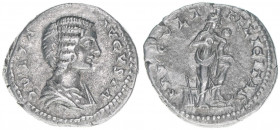 Julia Domna +217 Gattin des Septimius Severus
Römisches Reich - Kaiserzeit. Denar. SAECVLI FELICITAS
Rom
3,38g
Kampmann 50.38
ss+
