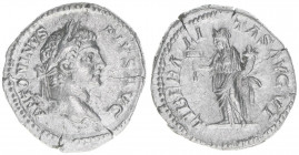 Caracalla 198-217
Römisches Reich - Kaiserzeit. Denar. LIBERALITAS AVG VI
Rom
2,93g
Kampmann 51.67
ss