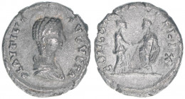 Plautilla 202-205 Gattin des Caracalla
Römisches Reich - Kaiserzeit. Denar. CONCORDIA FELIX
Rom
2,77g
RIC 365
ss