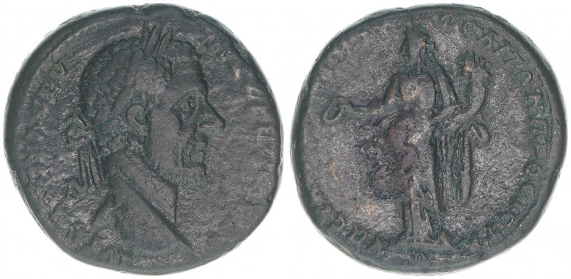 Macrinus 217-218
Römisches Reich - Kaiserzeit. AE 27mm. Nicopolis ad Istrum
Moes...