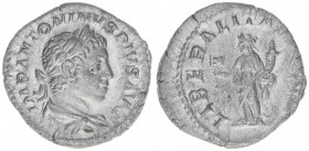 Elagabalus 218-222
Römisches Reich - Kaiserzeit. Denar. LIBERALITAS AVG II
Rom
3,04g
Kampmann 56.33
ss/vz